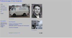 Desktop Screenshot of keeshengeveld.nl